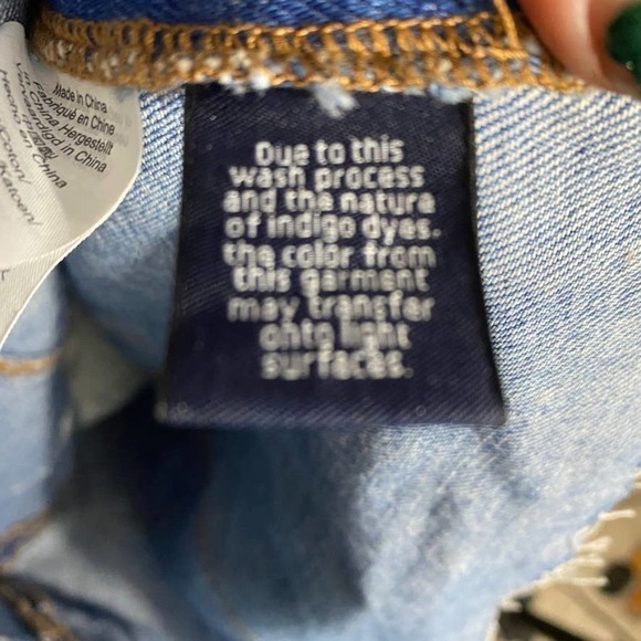 madewell Raw Hem Denim Skirt Size 23 NWT - Picture 7 of 8